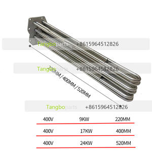 Pièces détachées pour <span class=keywords><strong>four</strong></span> à vapeur 400V 9KW 17KW 24KW Tube chauffant électrique pour <span class=keywords><strong>four</strong></span> à vapeur <span class=keywords><strong>Electrolux</strong></span> Remplacement - Product Image 2