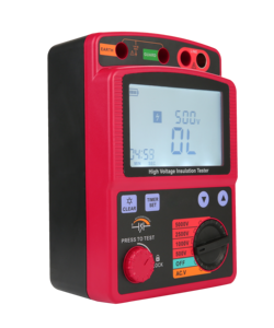 Testeur d'isolation numérique GM3125 1000G OHM, testeur de résistance haute tension 5000V - Product Image 3