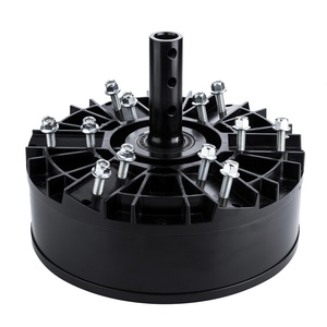 มอเตอร์พัดลมเพดานอุตสาหกรรม PMSM ขนาด 12 ฟุต 14 ฟุต 16 ฟุต 220V 380V 1500w 20 ฟุต ใบพัดอลูมิเนียม Bldc Hvls - Product Image 4