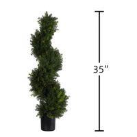 Accessoires pour la maison, arbre en spirale en buis artificiel, cyprès, décoration d'intérieur, arbre en spirale moderne pour Noël, plante artificielle, arbre topiaire