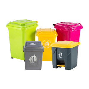 تخزين صالة الألعاب الرياضية التجارية في الهواء الطلق بعجلات كبيرة ، لتر ، خدمة ثقيلة مع دواسة - Product Image 4