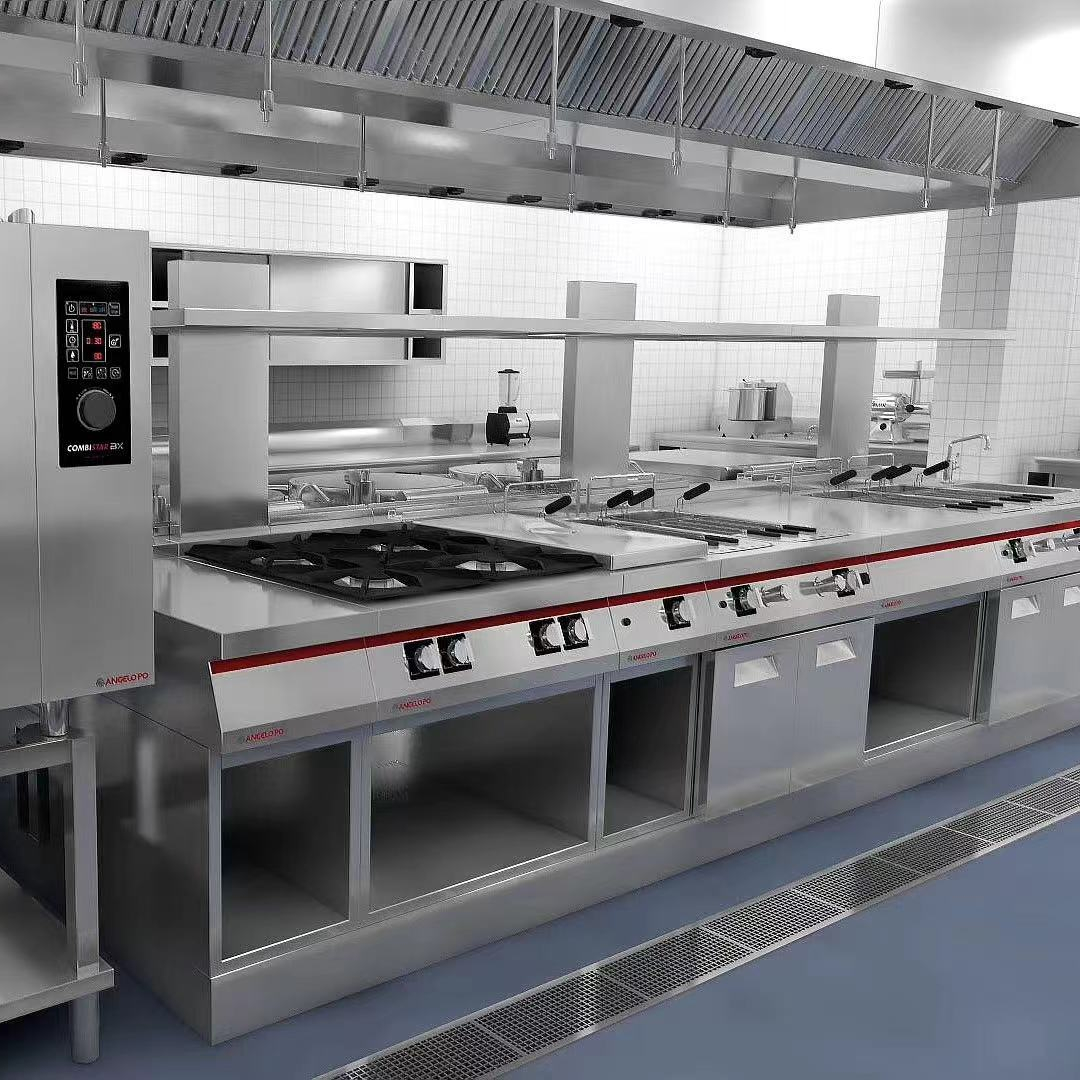 RAWEN коммерческая кухня ресторан дизайн столовая Бар частный лаунж 3D Презентация VR обслуживание