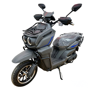 Motocicleta eléctrica de dos ruedas para adultos, motor de 1200W en el buje trasero, marco de acero antirust, batería de litio de 60V, bicicleta eléctrica para desplazamientos diarios en la ciudad - Product Image 3