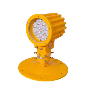 Enfoque elevado unidireccional/Umbral/Luz LED final Obstrucción de aviación 6.6A Base de luz de extremo de pista verde compatible AR111 - Product Image 2