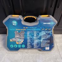 Juego de Reparación de Automóviles y Maquinaria Doméstica OEM Fei, Europeo Americano, de 216 Piezas, Grande, Mediano y Pequeño, Operado a Mano