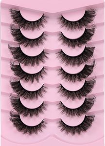 Wholesale 15--30mm Fluffy Faux <b>Mink</b> <b>Lashes</b> Private Label Fluffy <b>Lash</b> Strips Vendor False <b>Lashes</b> Packaging Boxes - Product Image 4