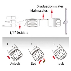 Destornillador de Torque Ajustable con Medidas Métricas, Personalización DIY y OEM - Product Image 3