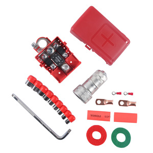 Yongli 32V 400A Car <b>Battery</b> <b>Terminal</b> Set With Cover And Accessories Pure Copper Ring <b>Terminals</b> For Automotive Use - Product Image 1