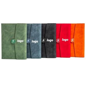 Premium Classy <b>Diary</b> Notebook with Buttons <b>A5</b> Size Perfect for Business Meetings Supports Logo Printing - Product Image 1