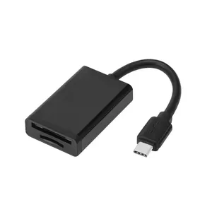 TYPE-C zu M2 MM MMC SD TF Speicher kartenleser Beleuchtung USB 3.1 SD Micro Reader