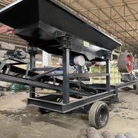 Concasseur robuste sur roues YDPZ1214-1860 : Usine mobile de 150 TPH pour le recyclage du calcaire et du béton