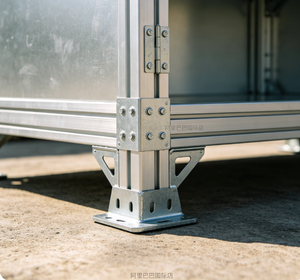 Armoire de rangement extérieure <span class=keywords><strong>en</strong></span> <span class=keywords><strong>bois</strong></span> durable de grande capacité avec ventilation, <span class=keywords><strong>coffre</strong></span> à outils de <span class=keywords><strong>jardin</strong></span> moderne et étanche pour patio et cour arrière - Product Image 2