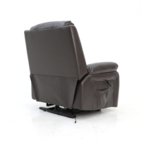 Geeksofa Fauteuil inclinable en cuir moderne avec chargement USB pour meubles de salon