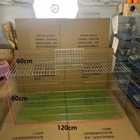 Cage à volailles pliable robuste en acier galvanisé de luxe, poulailler extérieur renforcé pour canards et pigeons