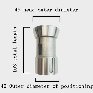 Ck28 # CNC <span class=keywords><strong>Lathe</strong></span> với độ chính xác cao lỗ tròn <span class=keywords><strong>Chuck</strong></span> điện trở lại kéo Collet mùa xuân thép lỗ tròn loại Collet <span class=keywords><strong>Chuck</strong></span> - Product Image 5
