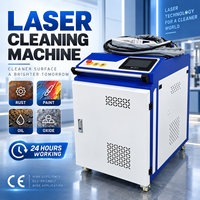 Nettoyeur laser à impulsions portable 100W 200W pour l'élimination de la peinture et de la rouille