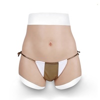 Vagin Panty Silicone avec vagin réaliste cachant Gaff sous-vêtements pour travestis transgenres