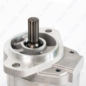Bomba de Engranajes Hidráulica 705-52-21070 7055221070, Piezas de Repuesto para Maquinaria de Construcción para Bulldozer Komatsu D41A <span class=keywords><strong>D41E</strong></span> D41P D41PF - Product Image 6