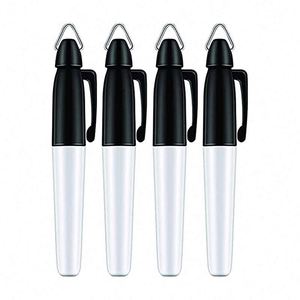 Custom Logo Bulk Waterproof <b>Black</b> Ink Fine Point <b>Mini</b> Plastic Permanent Marker Pen - Product Image 1