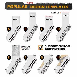 חינם מדגם התאמה אישית של כדורגל גברים לתפוס גרביים ללבוש כדורגל עמיד ללבוש גרביים נגד החלקה אישית גרביים - Product Image 5