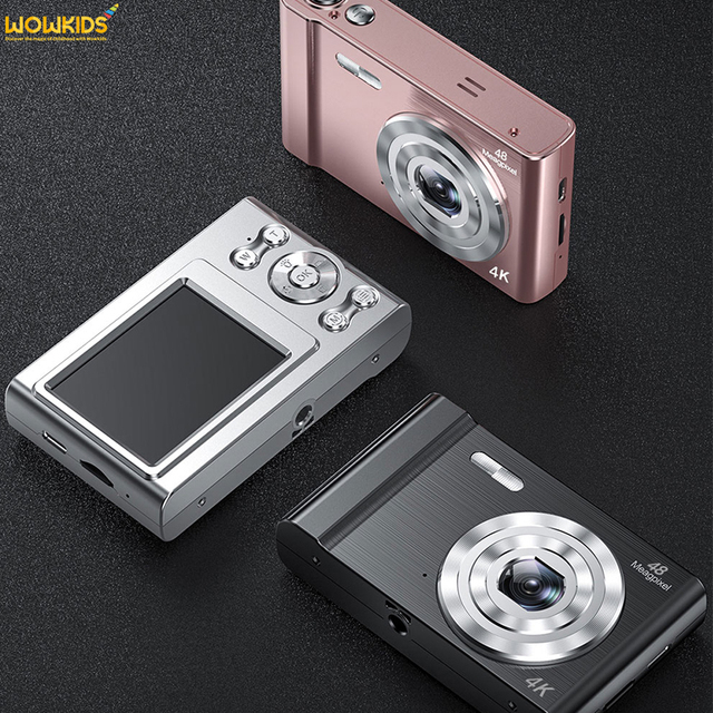 New Arrival Portable Digital Cameras Dslr 2.4 Inch IPS HD 48MP 4k Vlog Video Camera for Christmas Gifts