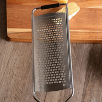 Râpe à fromage en acier inoxydable 304, éplucheur de citron et de fruits, résistant au four, non compatible lave-vaisselle, outil de cuisine polyvalent
