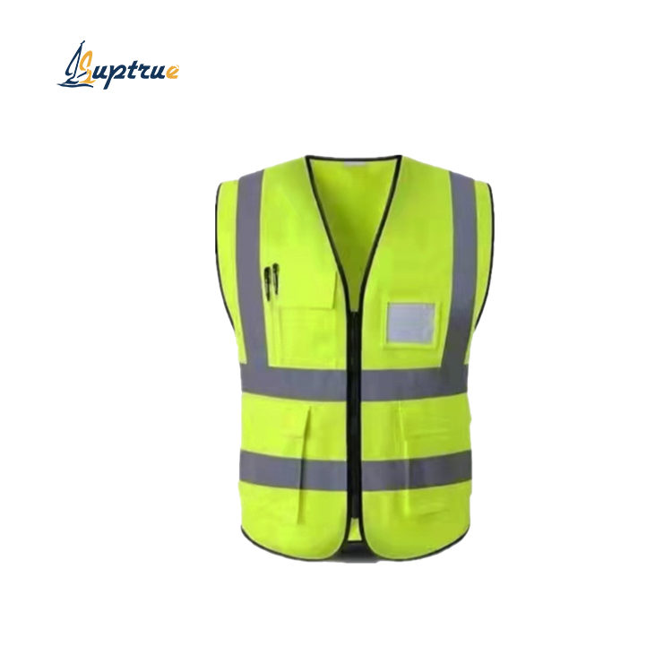 Высокое качество Hi Vis отражатель куртки отражающий жилет безопасности с изготовленным на заказ логосом