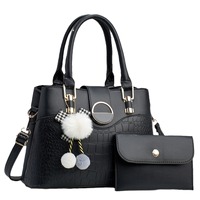 Vente Chaude Sacs à Main en Cuir PU de Haute Qualité pour Femmes Sacs à Bandoulière de Luxe en Gros Grand Sac Fourre-tout de Couleur Unie à la Mode