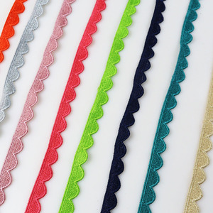Pizzo <span class=keywords><strong>di</strong></span> alta qualità degli stati uniti pizzo dorato rosso verde rosa grigio personalizzato ricamo africano mer pizzo per la decorazione - Product Image 2