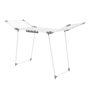 Hot bán có thể gập lại giặt đứng với vớ Clip tiết kiệm không gian ráp quần áo khô giá gullwing giặt giá - Product Image 1