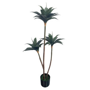 Plante artificielle 3 branches bonsaï serpent Sisalana Planta artificielle d'agave palmier plantes artificielles pour la décoration intérieure - Product Image 1