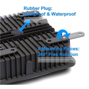Éclairage d'extérieur et d'intérieur ETL CE RoHS 40w 60w 80w 100w 150w 200w 240w luminaire à LED pour auvent station-service - Product Image 4