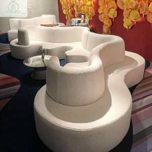 Nuevo producto personalizado proveedor dorado sofá dos plazas - Product Image 1