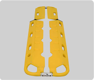 Aleación de aluminio <span class=keywords><strong>Hospital</strong></span> Paciente Transferencia Emergencia Rescate Ambulancia Barato Médico Scoop Rescate Camilla Transporte Camilla - Product Image 3