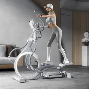 جهاز التدريب على الدراجات بيضاوي الإطراف من YPOO مزود بموديل كروس وتدريب على الدراجات بيضاوي الإطراف مغناطيسي للرياضة مع تطبيق YPOOFIT المجانية