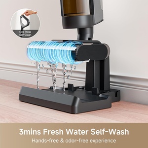 <span class=keywords><strong>Dreame</strong></span> <span class=keywords><strong>G10</strong></span> Combo 5-en-1 : Nettoyeur de sol intelligent, aspirateur eau et poussière, pour extérieur, maison, hôtel, autonettoyant, LED, polyvalent, 16000Pa - Product Image 4