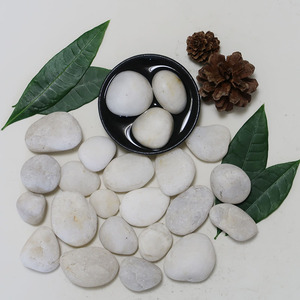 Premium Grade Rough Raw <strong>Stone</strong> Pebbles Unpolished <strong>River</strong> <strong>Stone</strong> Natural Cobblestone For Villa Courtyard Decorative Ground Cover - Product Image 3