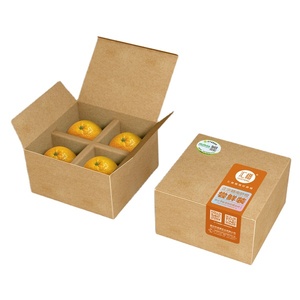 Venta al por mayor de papel de cartón corrugado naranja manzana limón mango plátano fruta vegetal embalaje caja de cartón - Product Image 5