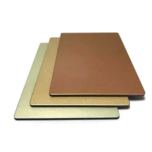 顶级PVDF/PE涂层不间断芯热卖2-6毫米厚的铝复合板用于幕墙板ACP