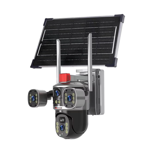 Wistino fotocamera solare a tre lenti a colori per visione notturna allarme di rilevamento del movimento Eseecloud telecamera di sicurezza solare - Product Image 1