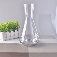 Ensemble de verres à vin en cristal décoratifs pour la maison en gros avec bord argenté, flûtes à champagne élégantes, gobelet Margrete, design en verre