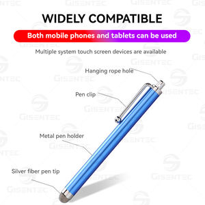 Customization New 2 In1 Universal Digital <b>Pencil</b> Stylus Touch Screens <b>Writing</b> Pens Pen for Android Tablet Phone Tablette Tableta - Product Image 2