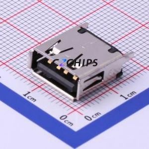 916-252A1022Y10210 <b>USB</b> Connector Through hole Component (THT) Connector Type-<b>A</b> <b>USB</b> <b>2.0</b> Female Through Hole - Product Image 1