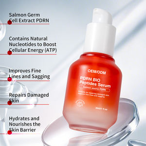 Sérum visage réparateur anti-âge au collagène, à l'acide hyaluronique, à la vitamine C, aux peptides roses et au PDRN d'ADN de saumon, avec logo personnalisé - Product Image 2