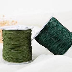1,2 и 1,5 мм нейлон ювелирные изделия шнур ювелирные аксессуары браслет и ожерелье материал 21 цвет - Product Image 4