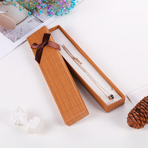 Multi-color Luxury Rectangle Jewelry Gift Box Paper <strong>Cardboard</strong> for Necklace Bracelet <strong>Storage</strong> Packaging <strong>Boxes</strong> - Product Image 2