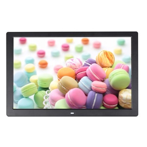 17 Inch Digital Photo Frames,1440x900 Digital Picture Frame With Remote Control, Music Video Clock <b>Calendar</b> Advertising Player - Product Image 1