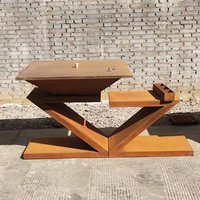 Nouveau Design Brazero Foyer en Acier Corten Barbecue Fumeur Portable Extérieur Charbon de Bois Four Jardin Grills