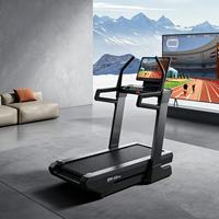 Tapis roulant électrique multifonctionnel avec test de fréquence cardiaque sans fil, écran LED pour la salle de sport, adapté à tous les genres