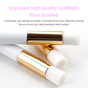 Pinceau <span class=keywords><strong>mousse</strong></span> pour les yeux avec logo personnalisé en gros outil de beauté de marque privée de haute qualité avec manche en bois pour le visage et les correcteurs - Product Image 3